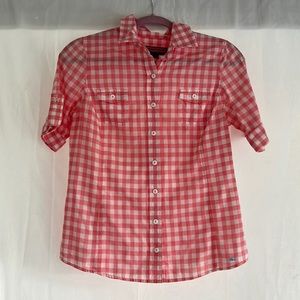 Vineyard Vines gingham blouse - size small